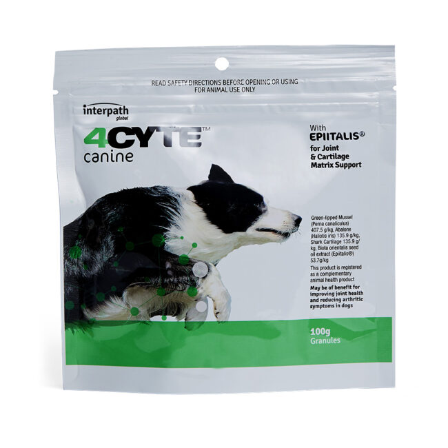 4CYTE Dog Joint Supplement Granules 100g Sachet 1