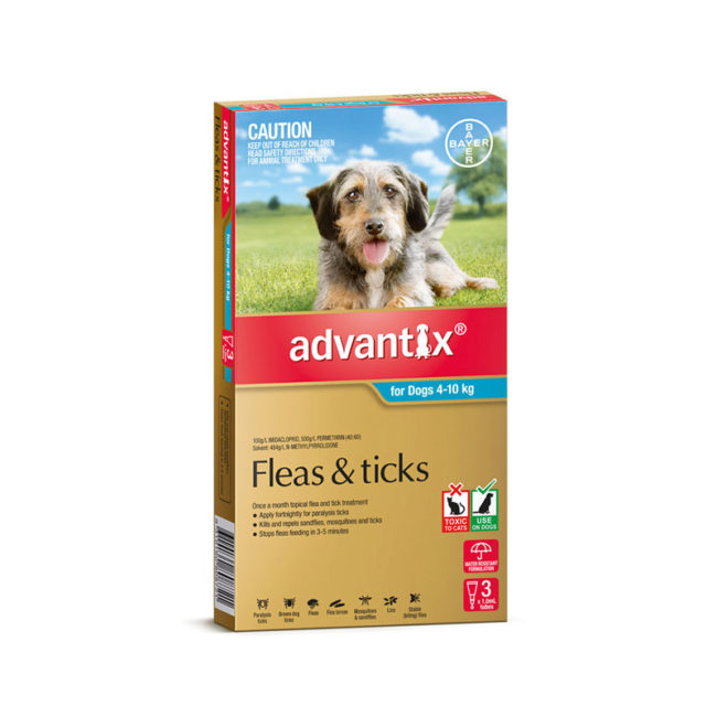 Advantix Aqua Spot-On for Medium Dogs - 3 Pack 1