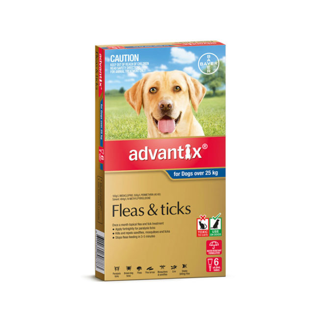 Advantix Blue Spot-On for Very Large Dogs - 6 Pack 1