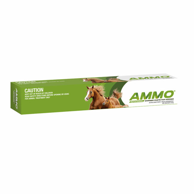 Ammo Rotational Wormer Paste for Horses and Foals 32.5g Syringe 1