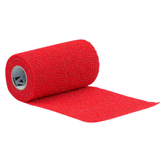 KRUUSE Vet-Flex Bandage 5cm Red 1