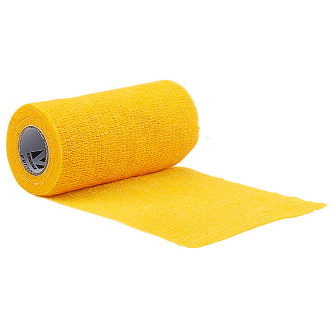 KRUUSE Vet-Flex Bandage 10cm Yellow 1