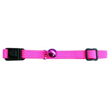 Beau Pets Nylon Elastic Cat Collar - Pink 1