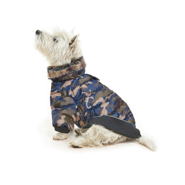 BUSTER Country Winter Dog Coat Camouflage Small/Medium 2