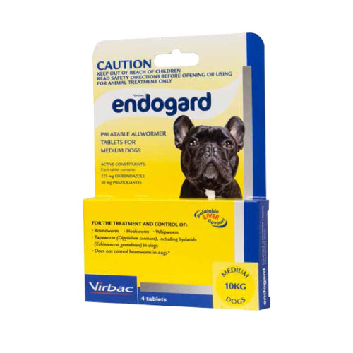 Endogard Allwormer for Medium Dogs - 4 Pack 1