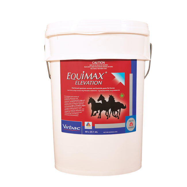 Equimax Elevation Stable Pail 23.1ml x 60 Syringes
