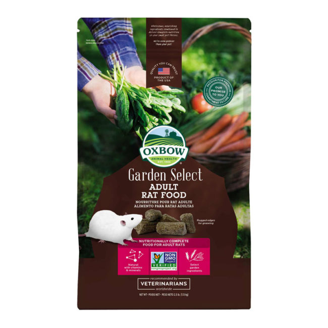Oxbow Garden Select Adult Rat Food 1.13kg 1