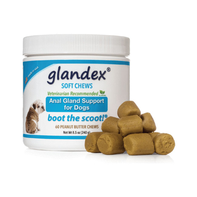 Glandex Anal Gland Support for Dogs 60 Chews 1