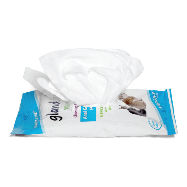 Glandex Anal Gland Hygienic Pet Wipes 24 Pack 2