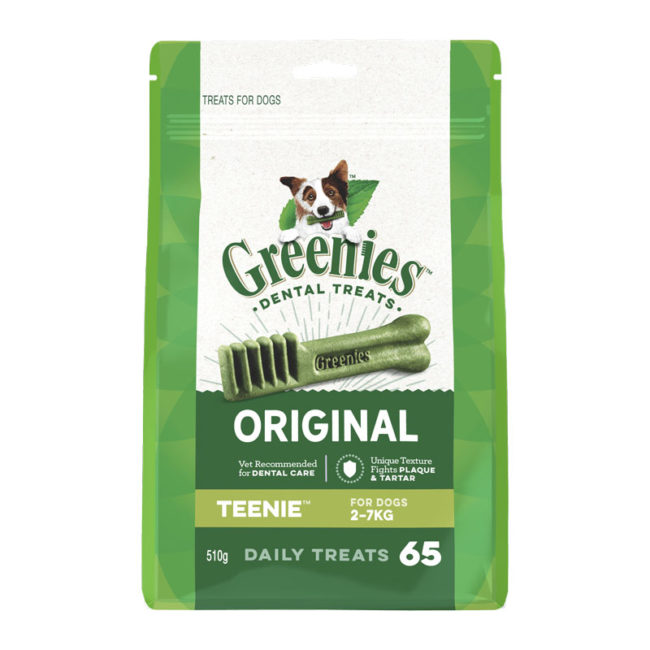 Greenies Original Teenie Dental Treats for Dogs - 65 Pack 1