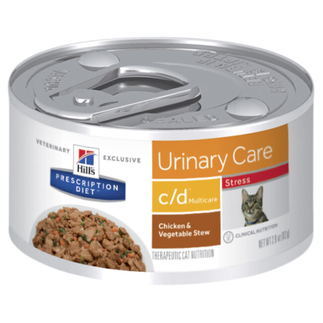 Hills Prescription Diet Feline c/d Urinary Multicare Stress 82g x 24 Cans 1