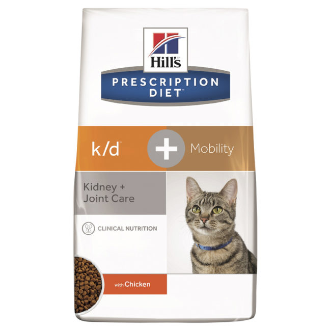 Hills Prescription Diet Feline k/d Kidney Care + Mobility 2.88kg 1
