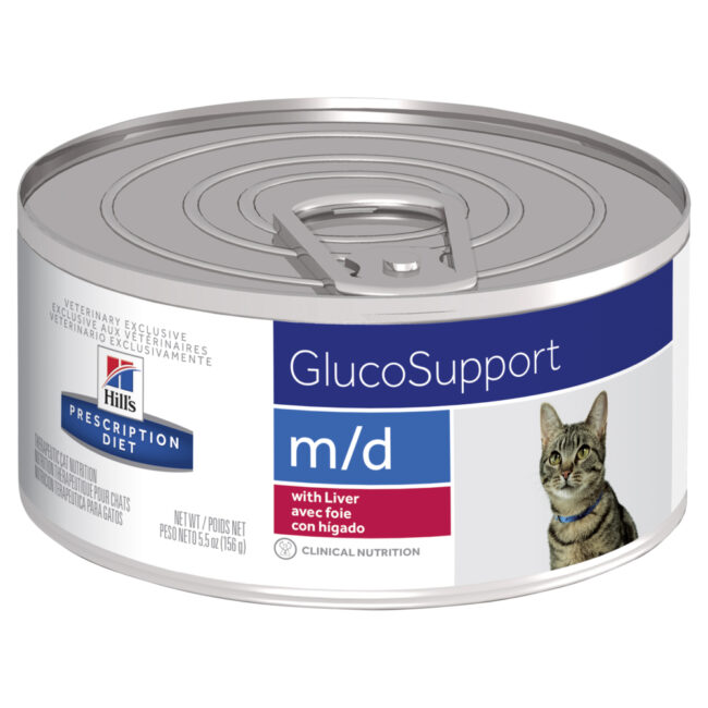 Hills Prescription Diet Feline m/d GlucoSupport 156g x 24 Cans 1