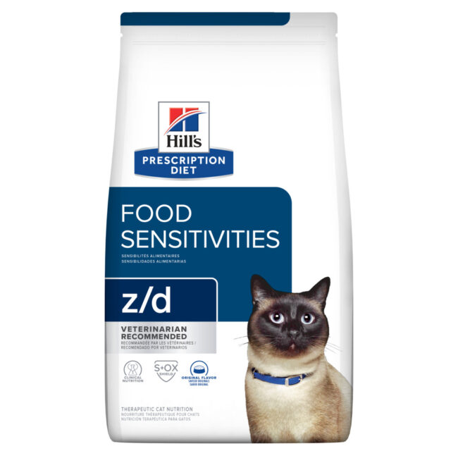 Hills Prescription Diet z/d Food Sensitivities Dry Cat Food 3.85kg 1