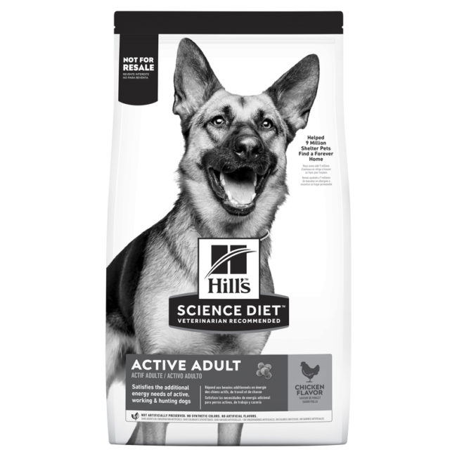Hills Science Diet Adult Dog Active 20kg 1