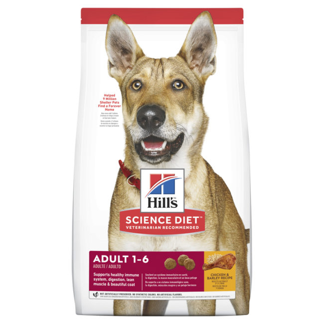 Hills Science Diet Adult Dog Chicken & Barley Recipe 15kg 1