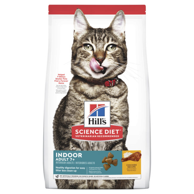 Hills Science Diet Adult 7+ Indoor Cat 1.58kg 1