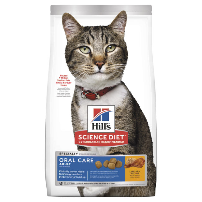 Hills Science Diet Adult Cat Oral Care 2kg 1
