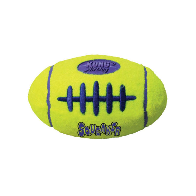 KONG Airdog Squeaker Football Dog Toy Medium 1
