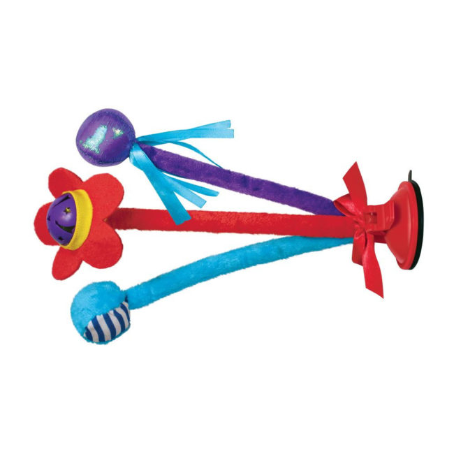 KONG Connects Bat 'N Spring Interactive Cat Toy 1