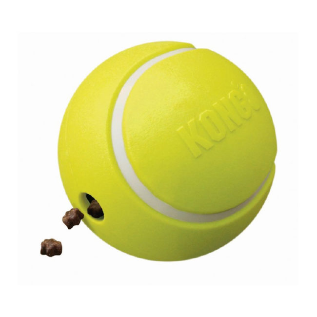 KONG Rewards Tennis Dog Treat Ball Large 1
