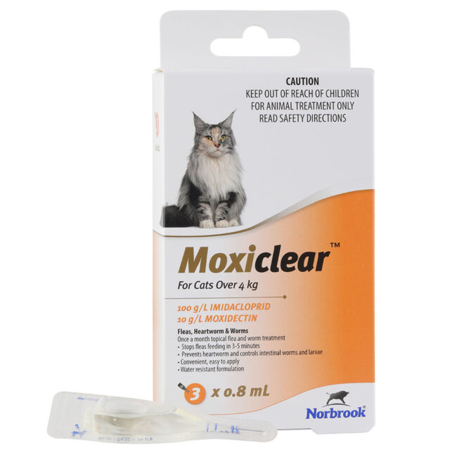 Moxiclear Orange for Cats - 3 Pack 1