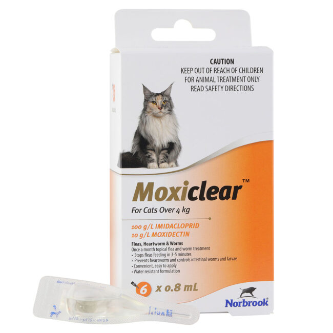 Moxiclear Orange for Cats - 6 Pack 1