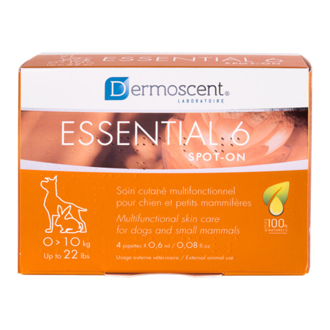 Dermoscent Essential 6 Spot On for Small Dogs - 4 Pack