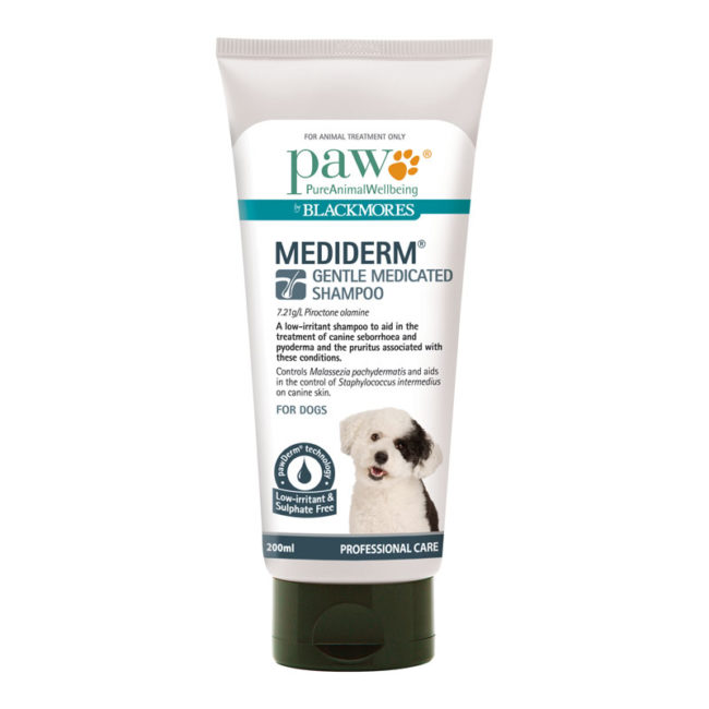 PAW MediDerm Gentle Medicated Shampoo 200ml 1