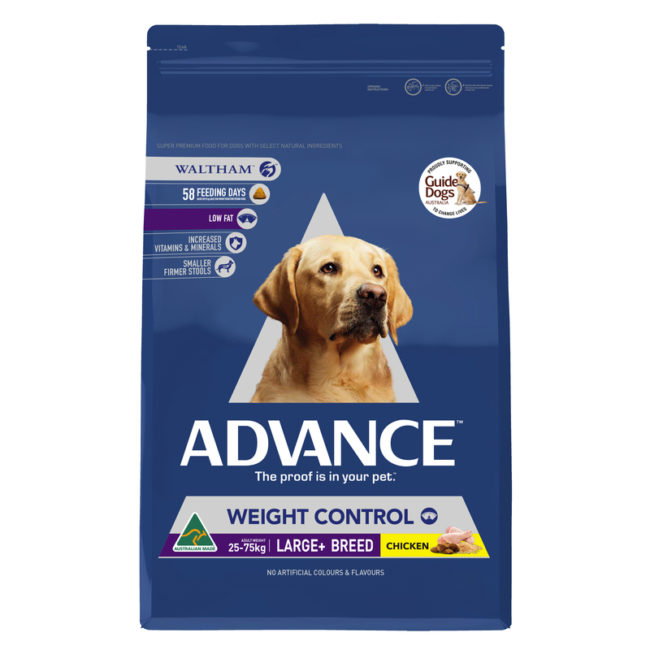 Advance Adult Dog Weight Control Large+ Breed 13kg 1