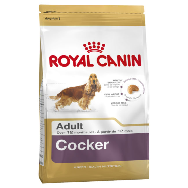 Royal Canin Breed Health Nutrition Cocker Adult 3kg 1