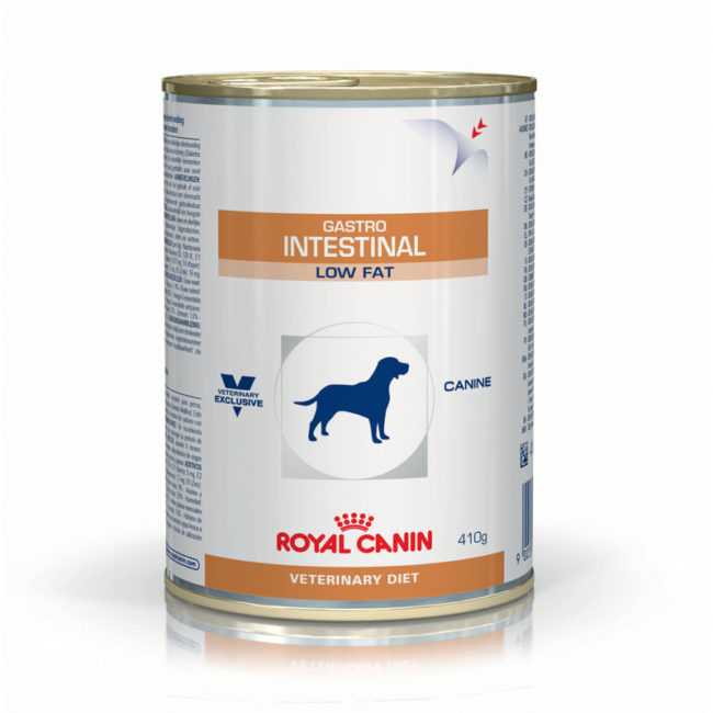 Royal Canin Vet Diet Canine Gastro Intestinal Low Fat 410g x 12 Cans 1