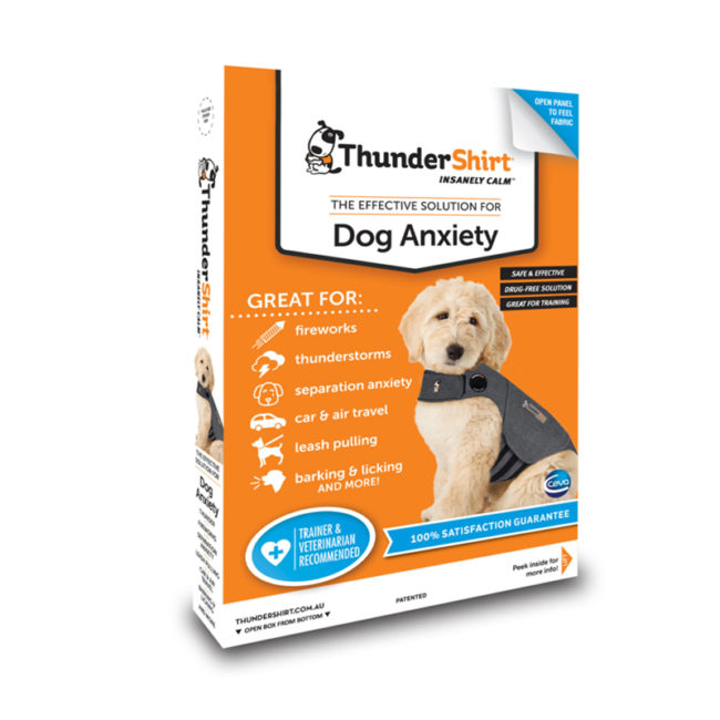 ThunderShirt Dog Anxiety Vest Heather Grey X-Small