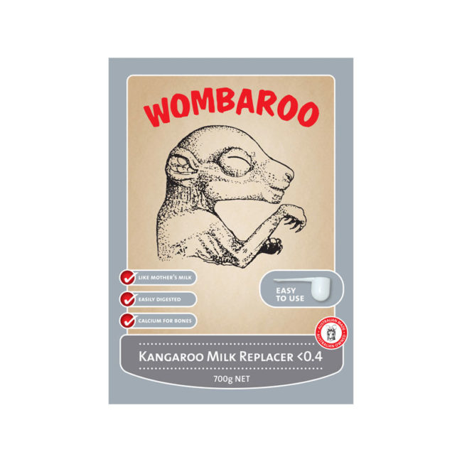 Wombaroo Kangaroo Milk Replacer <0.4 140g 1