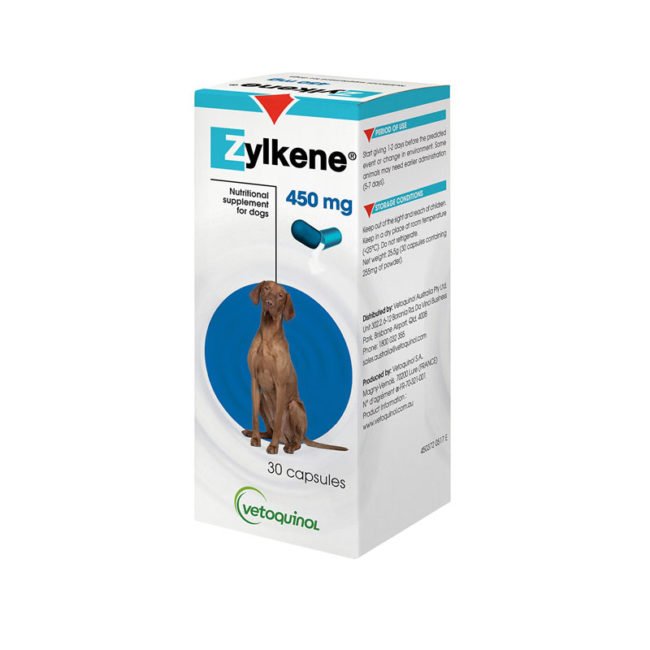 Zylkene 450mg for Large Dogs - 30 Capsules 1